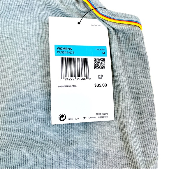 🆕 Nike Yoga Cropped Tank | Size M - Picture 5 of 7